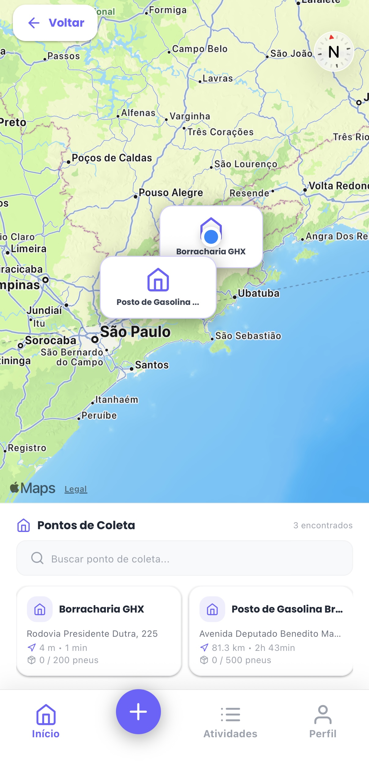 Tela Mapa